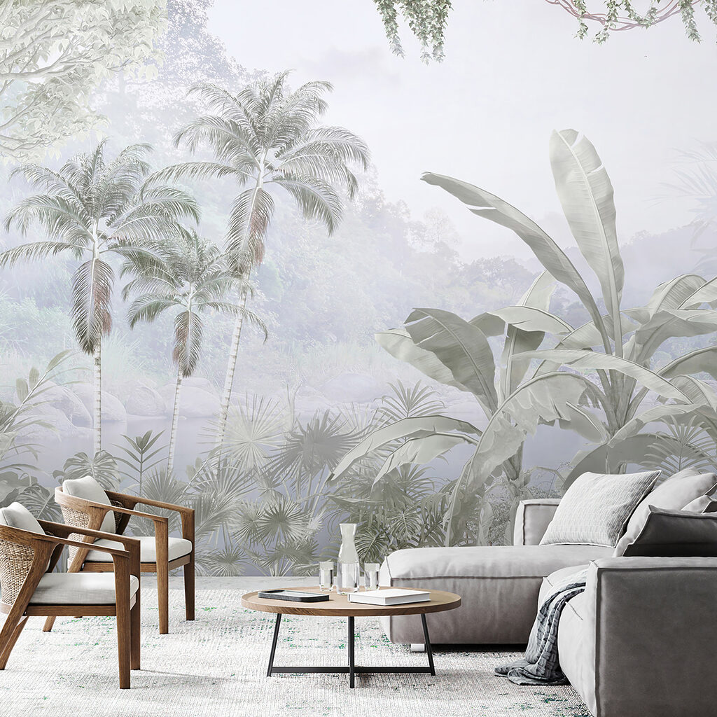 Frunze tropicale în depărtare — interior 6