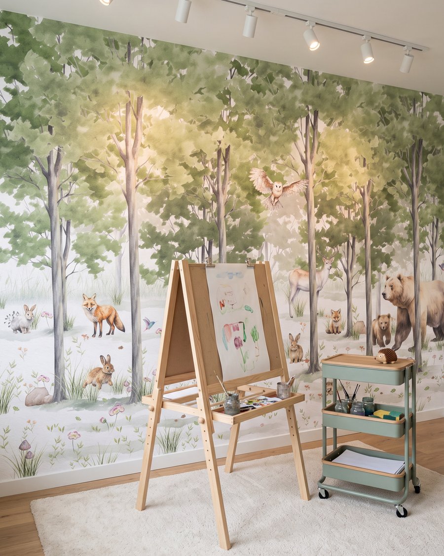 Animale pe o poiană — interior 4