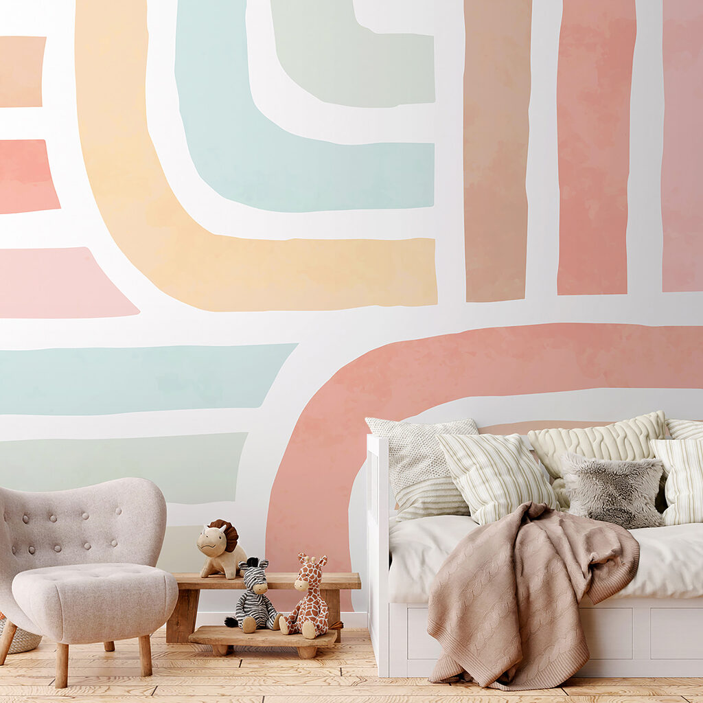 Benzi pastelate curbate — interior 5