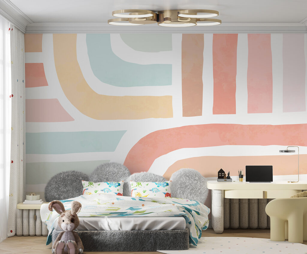 Benzi pastelate curbate — interior 4