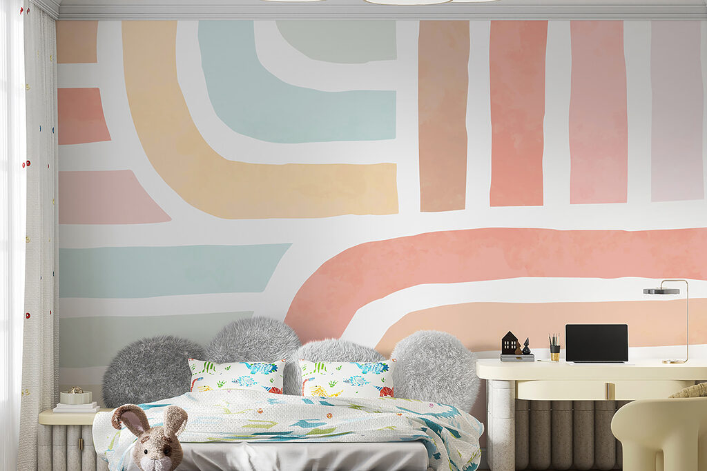 Benzi pastelate curbate — interior 6