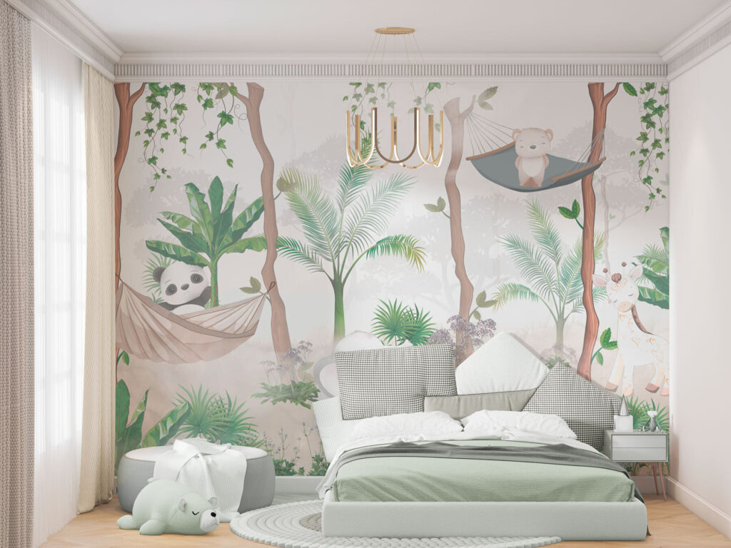 Animale în hamace — interior 1