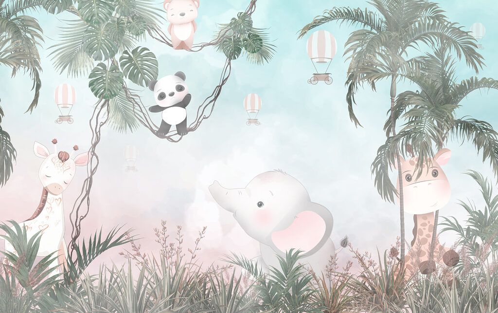 Animale de junglă — design complet