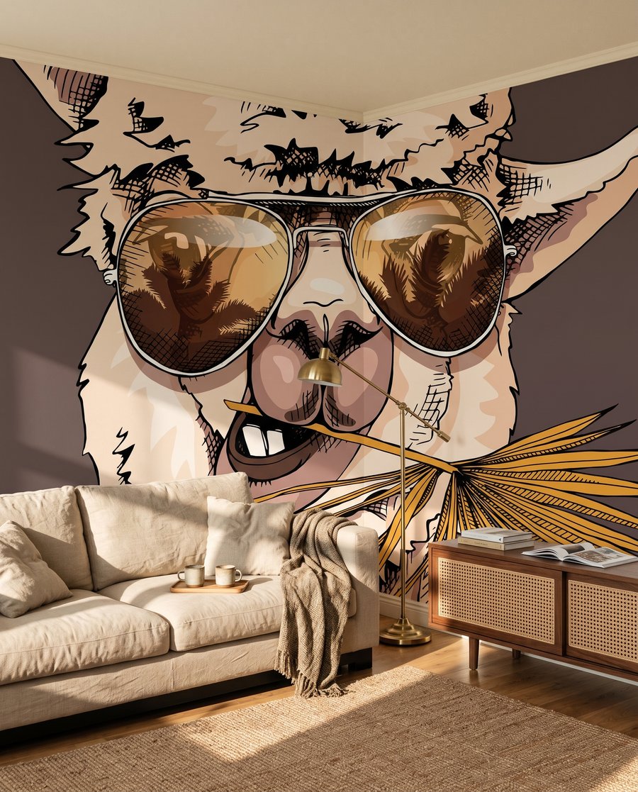 Lama cu ochelari — interior 5