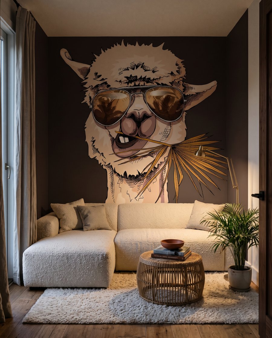 Lama cu ochelari — interior 4