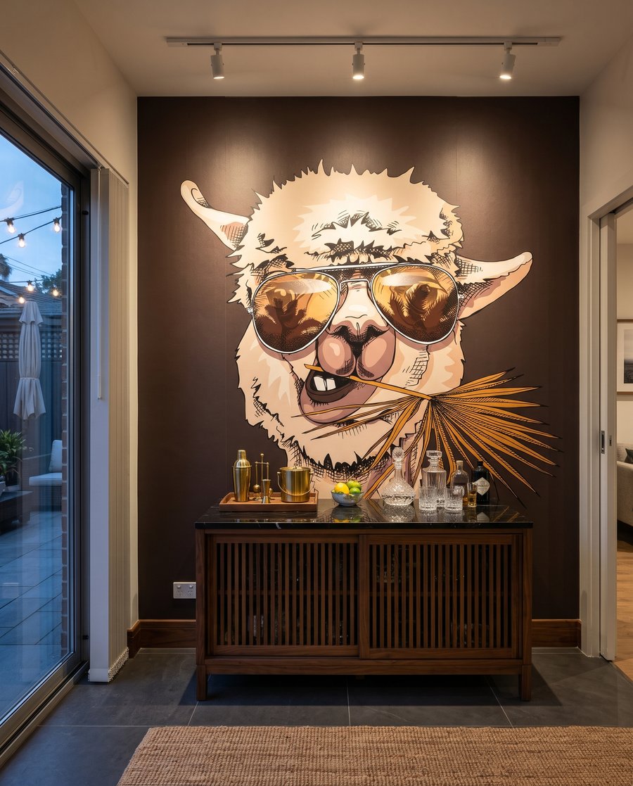 Lama cu ochelari — interior 5