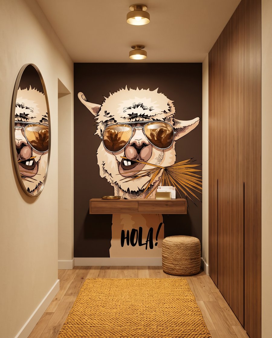 Lama cu ochelari — interior 6