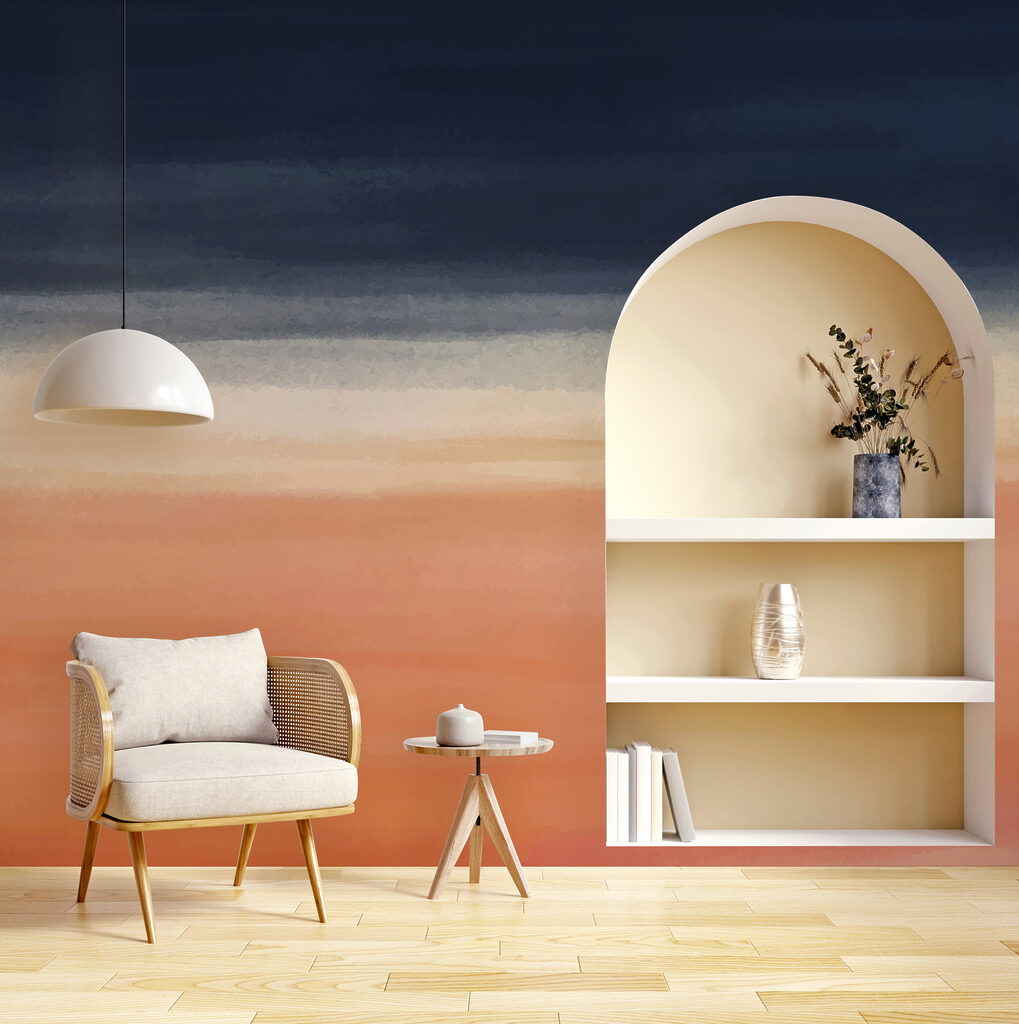 Benzi largi în amurg — interior 1