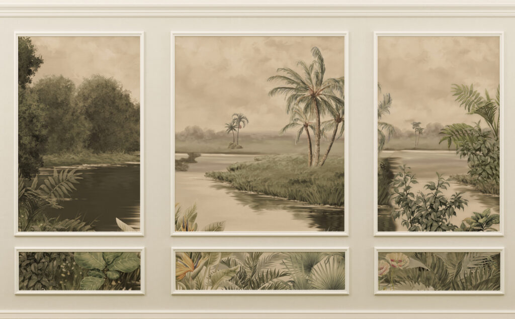 Râu tropical în cadre — design complet