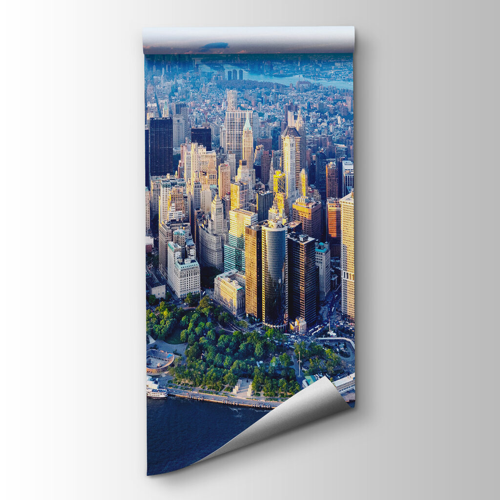 Manhattan peste apă — vizualizare produs