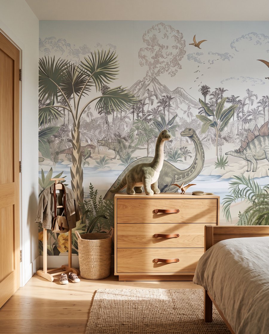 Dinozauri lângă un iaz — interior 3