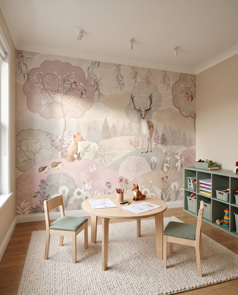 Animale pe dealuri roz — interior 8