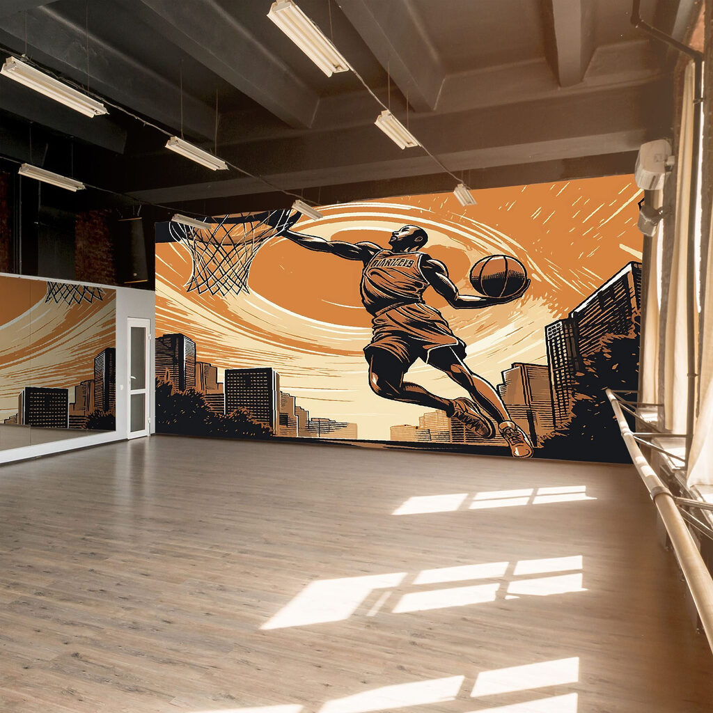 Săritură spre coș — interior 2