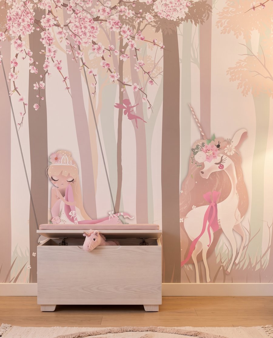Unicorni în pădure roz — interior 4