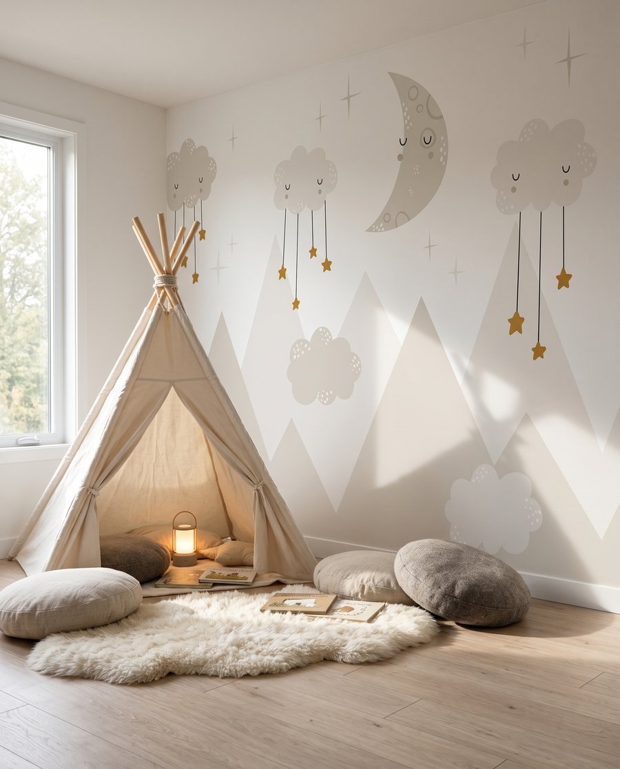 Lună deasupra munților — interior 5