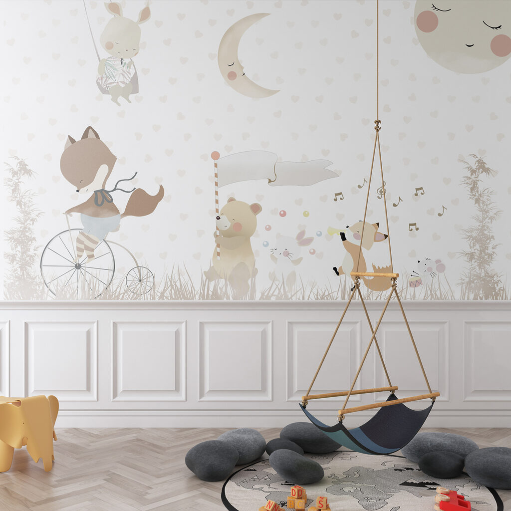 Parada animalelor sub lună — interior 1