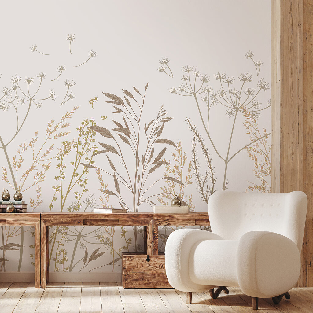 Iarbă și desen fin — interior 2