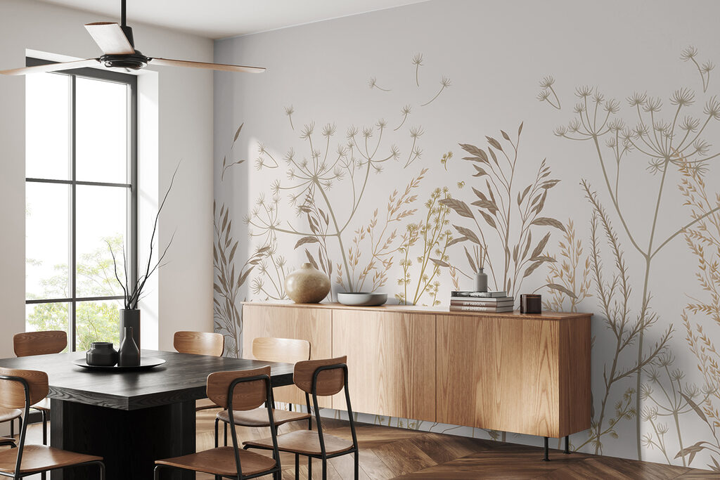Iarbă și desen fin — interior 4