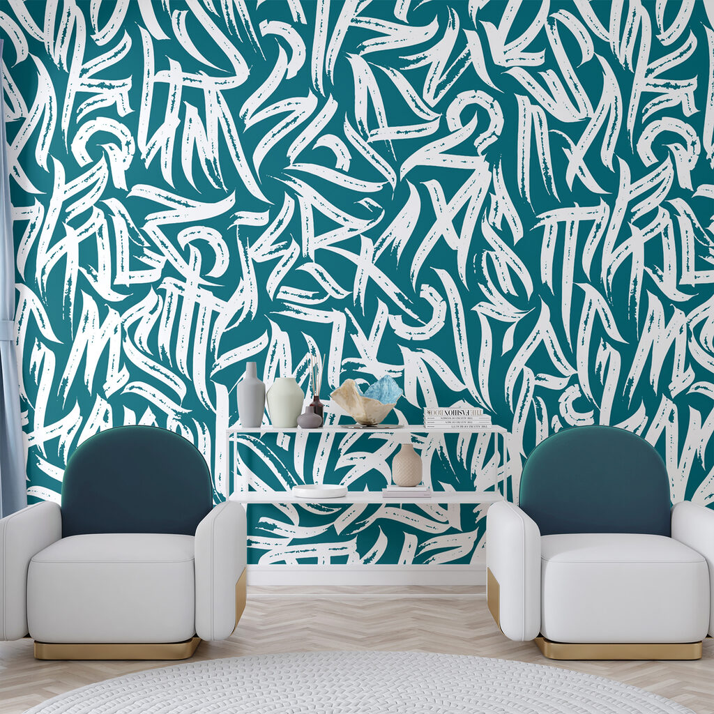 Semne de graffiti — interior 3