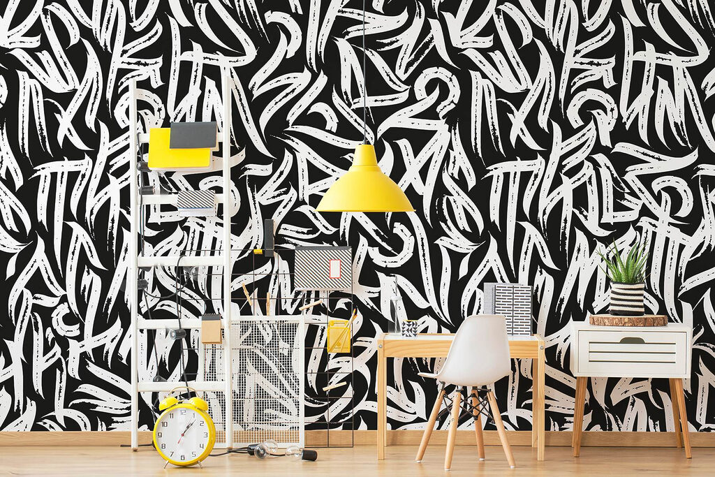 Semne de graffiti — interior 2