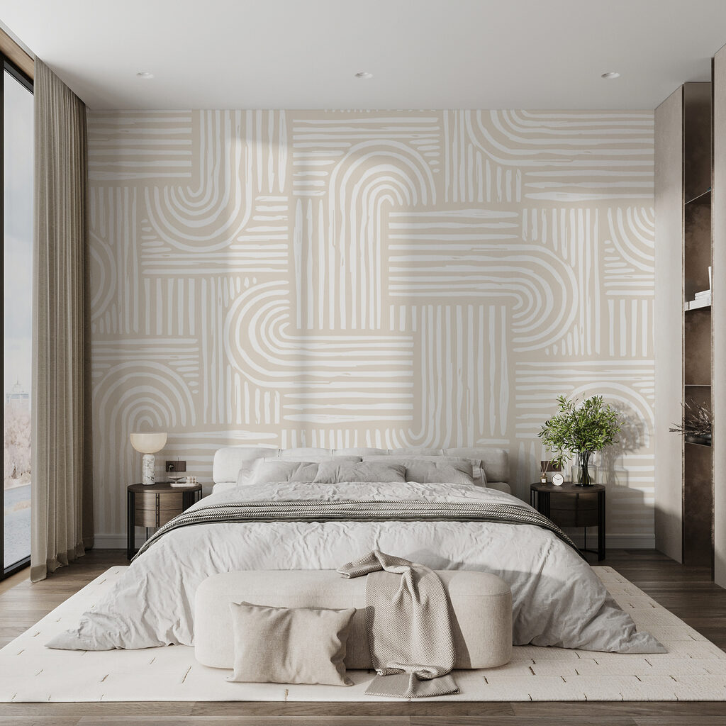 Curbe din linii fine — interior 1