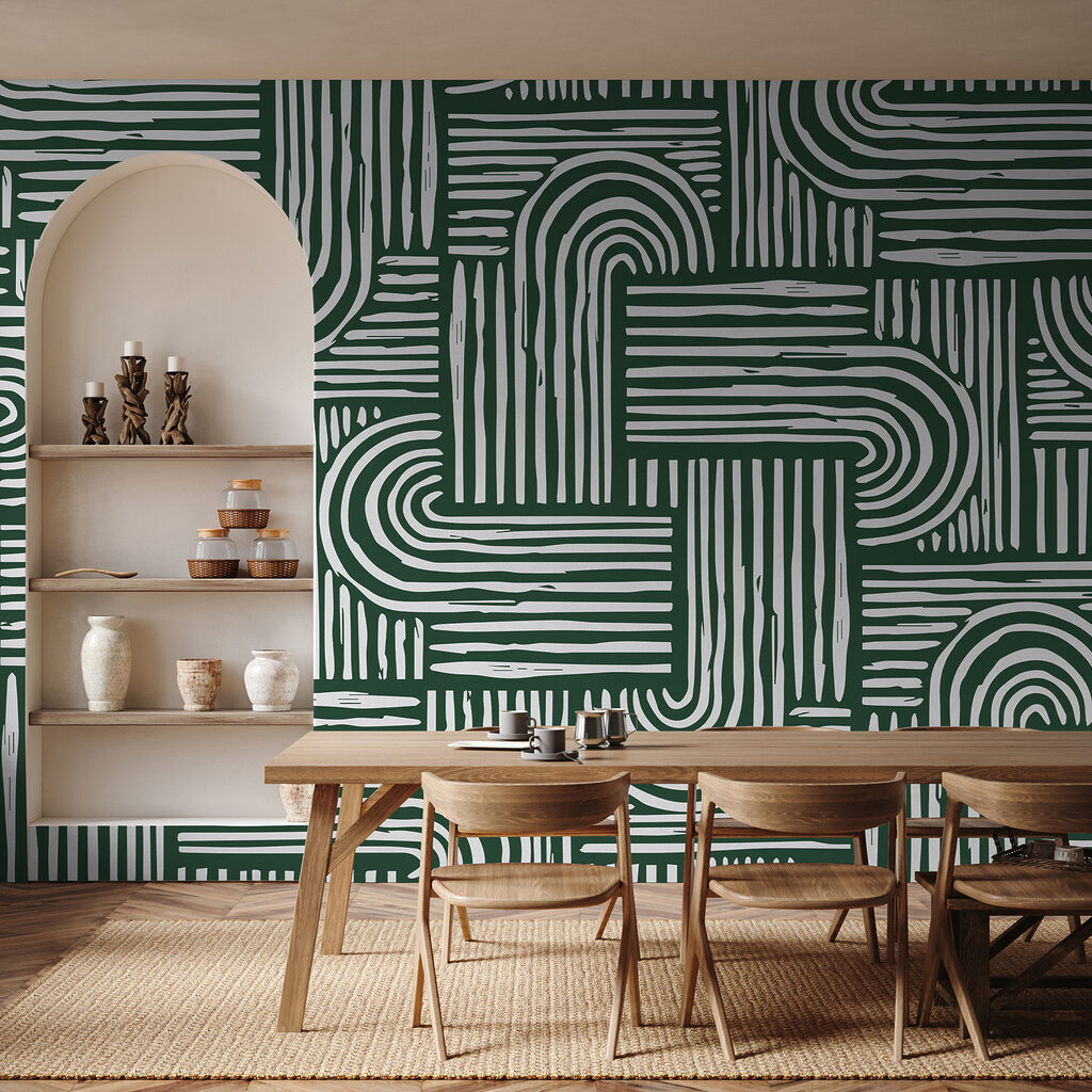 Curbe din linii fine — interior 1