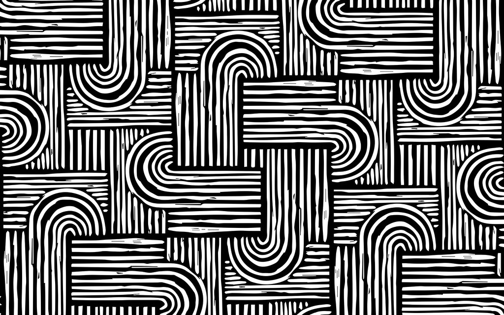 Curbe din linii fine — design complet