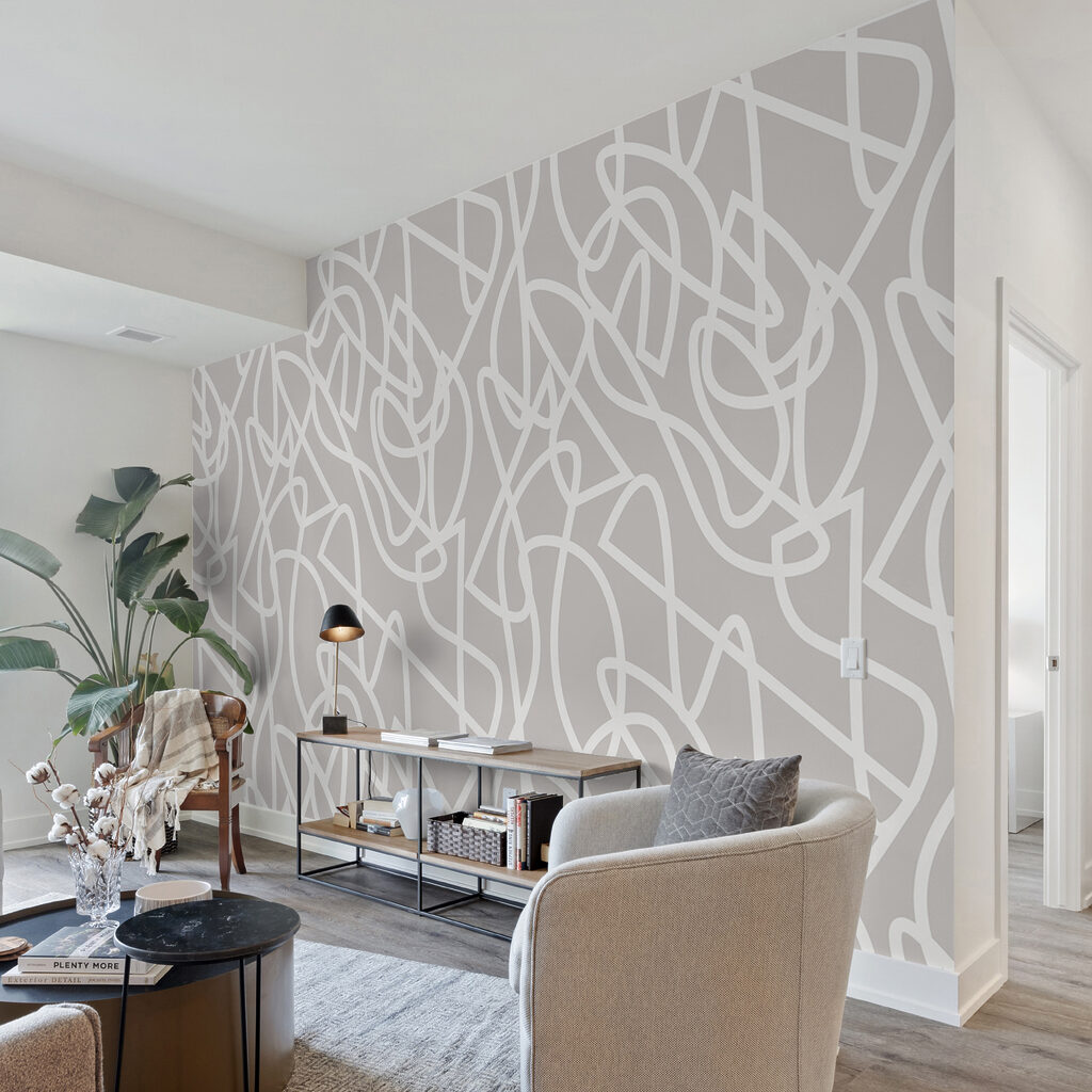 Bucle albe pe fond — interior 3