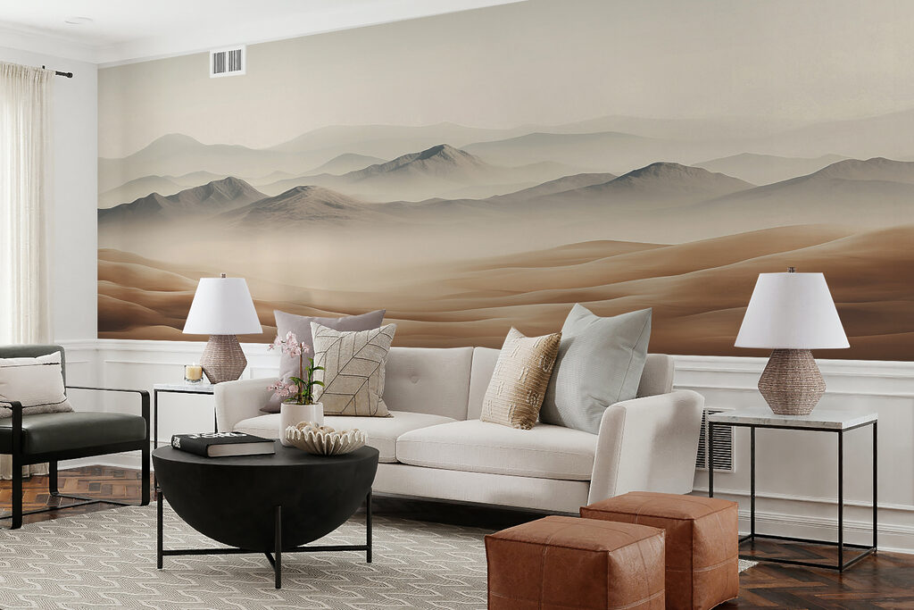 Dune în fața munților — interior 2