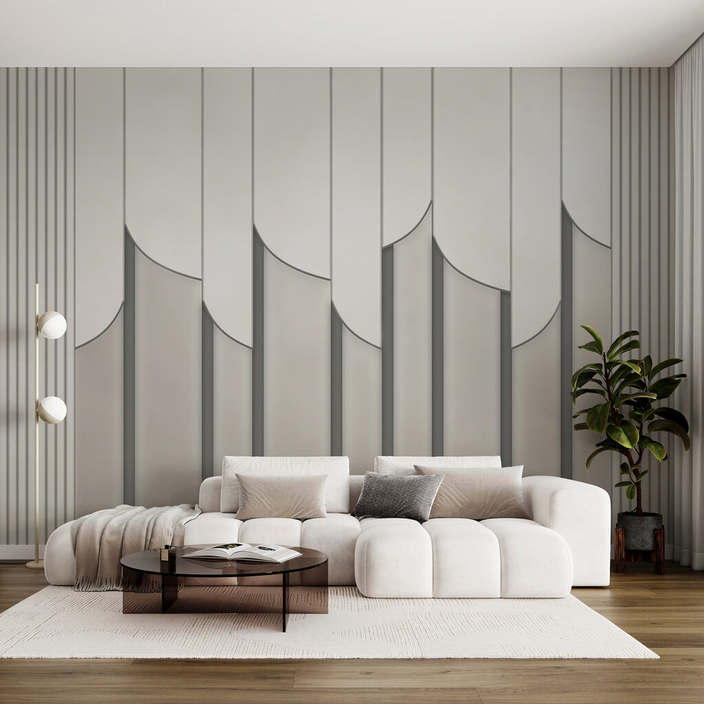 Ondulări cu margini curbate — interior 1