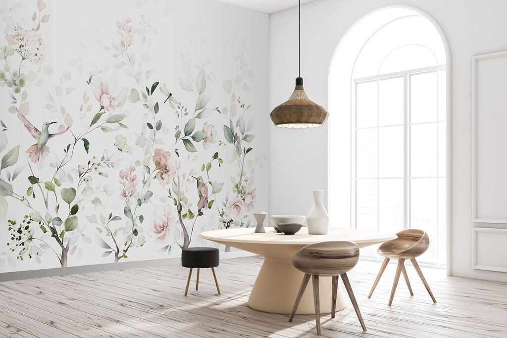 Ramuri cu flori pale — interior 3