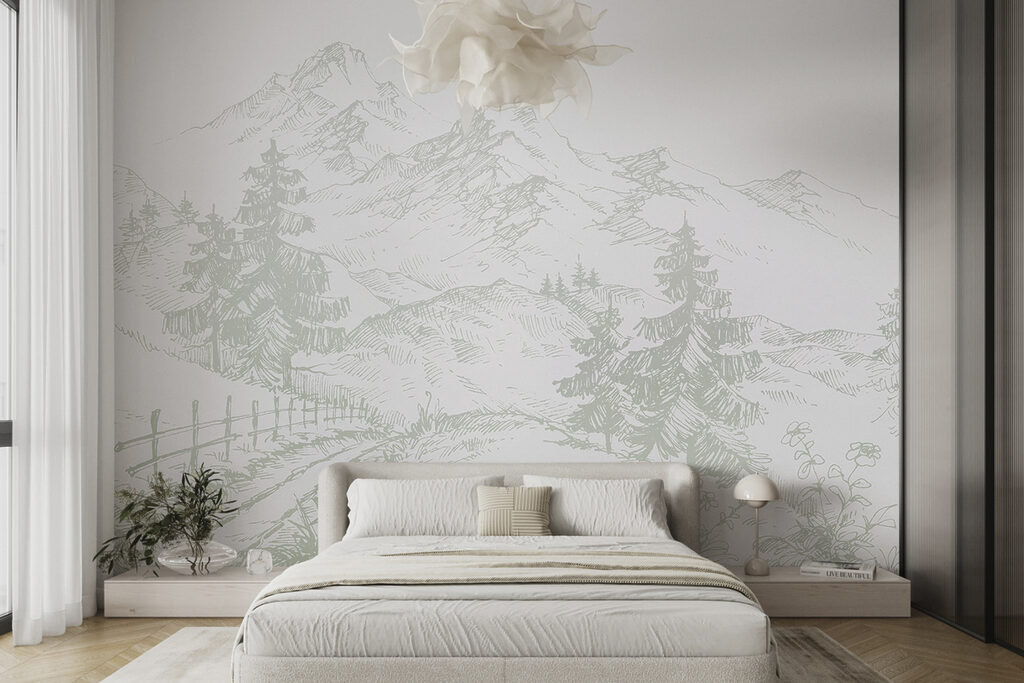 Cărare spre munte — interior 1