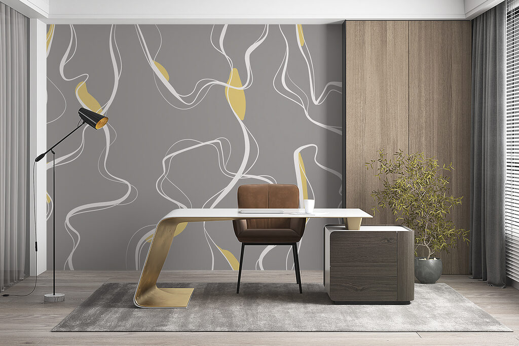 Linii gri verticale — interior 3