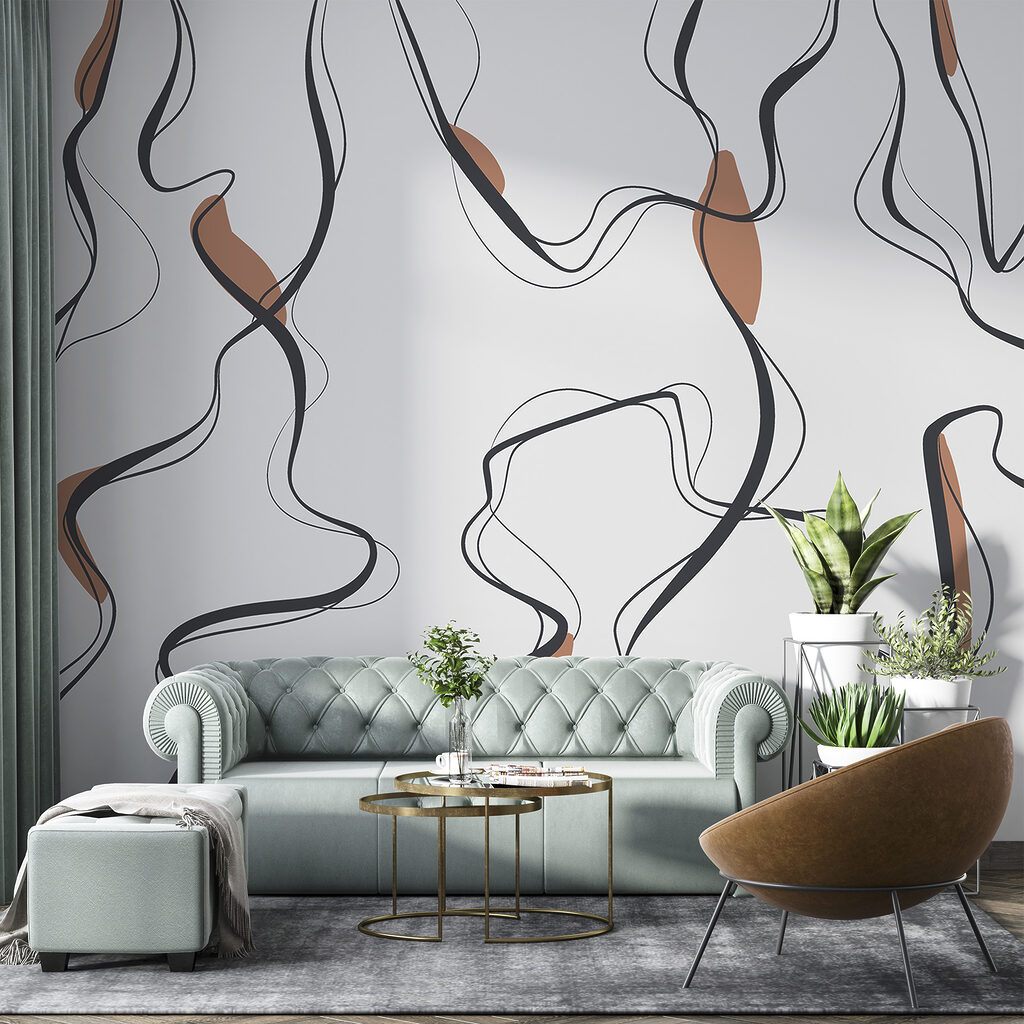 Linii gri verticale — interior 2
