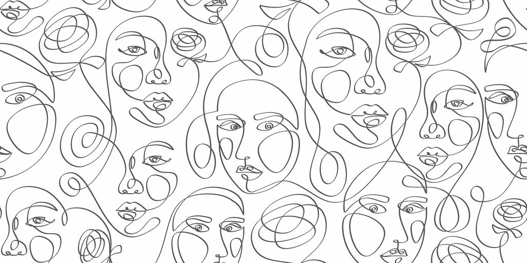Chipuri abstracte — design complet