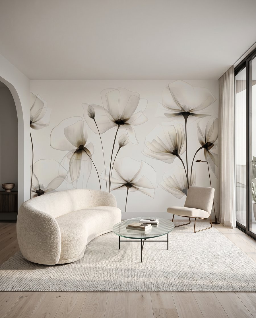 Flori cu petale transparente — interior 4