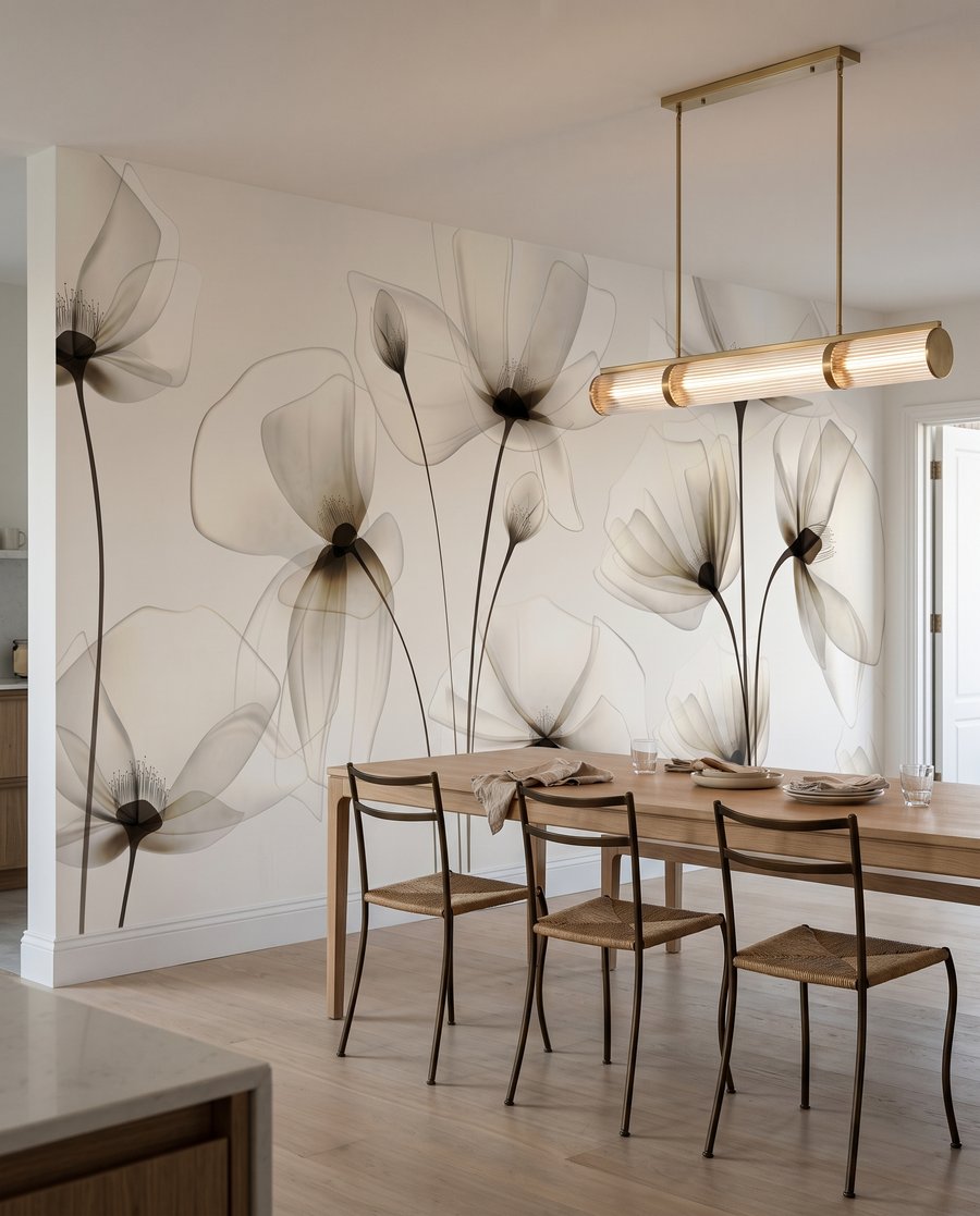 Flori cu petale transparente — interior 1