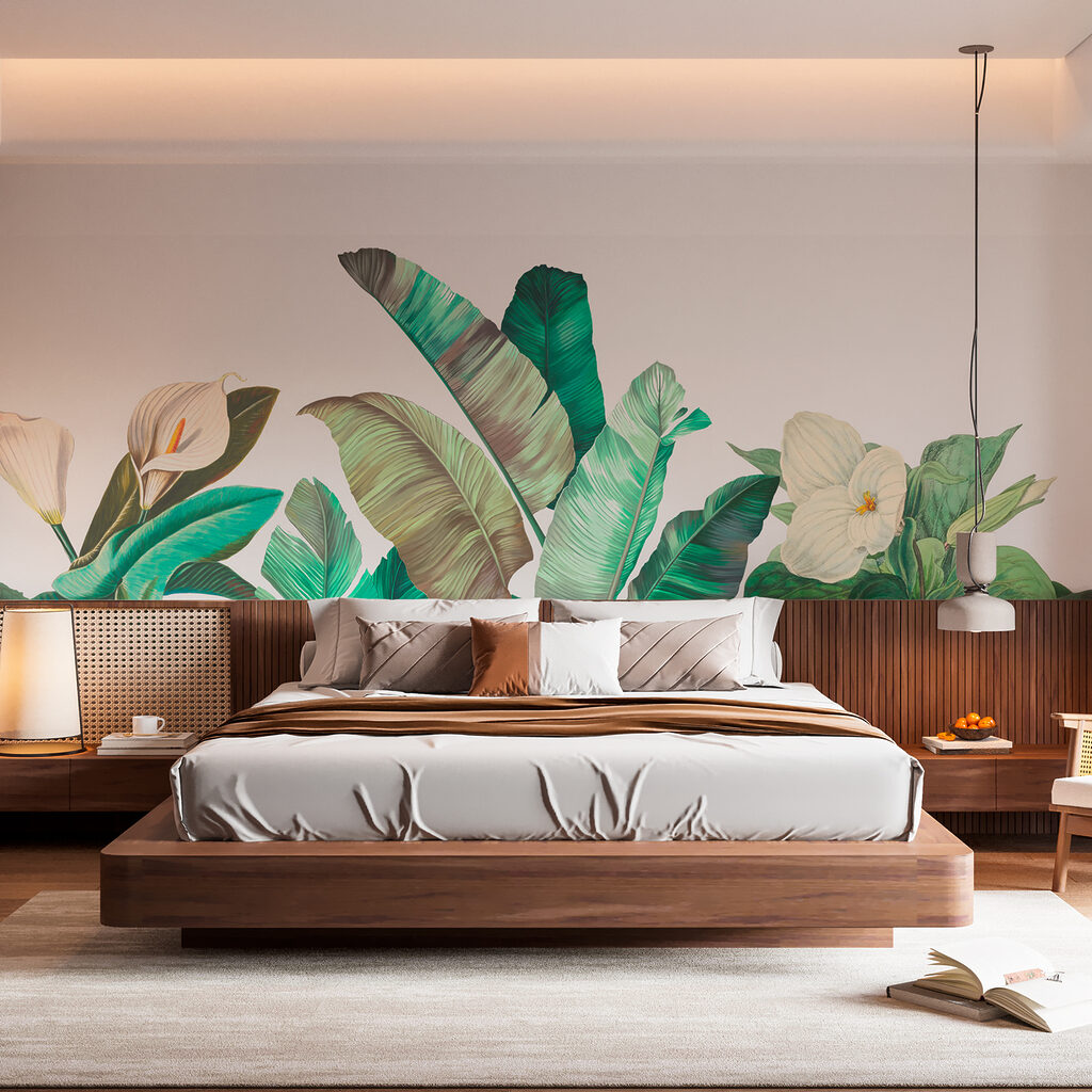 Frunze și flori deschise — interior 2