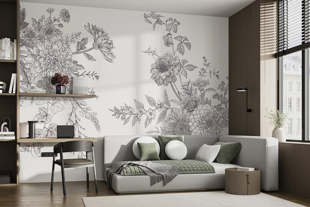 Ramuri cu flori fine — interior 1