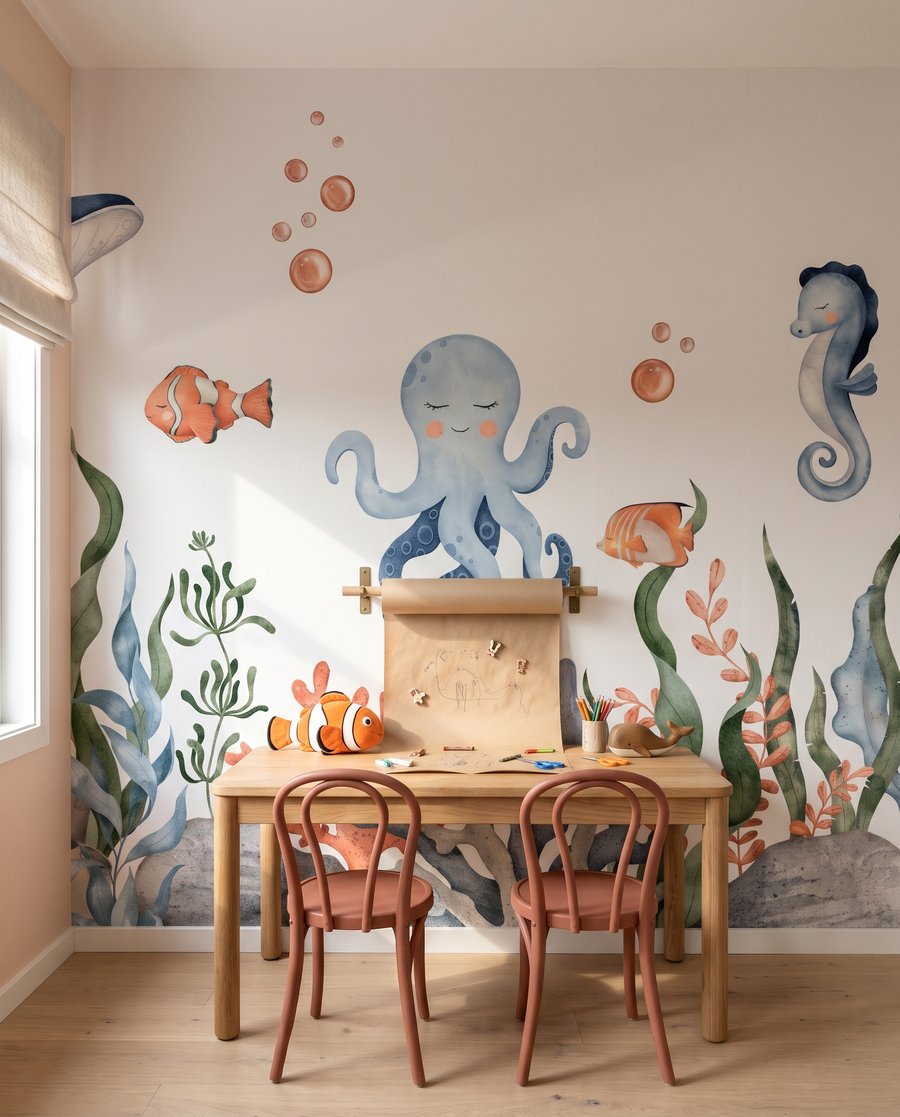 Balenă deasupra recifului — interior 5