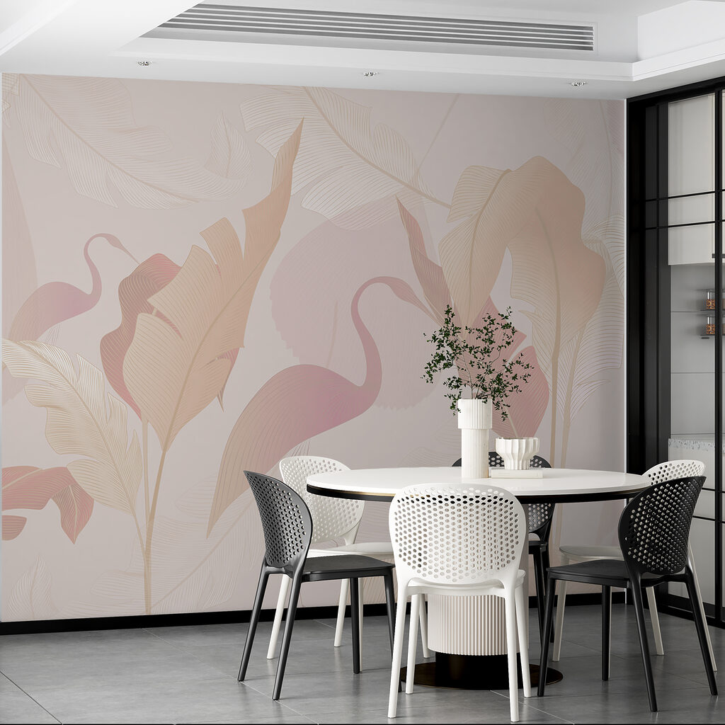 Siluete de flamingo — interior 2