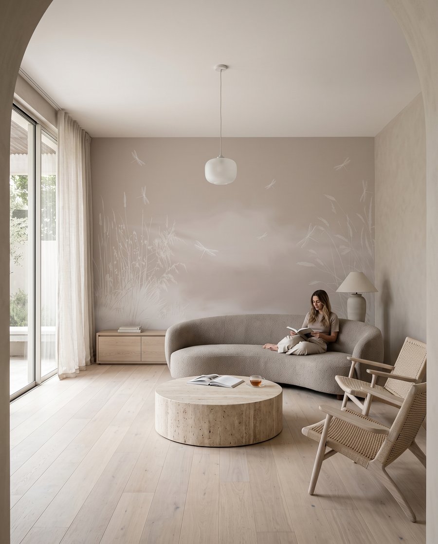 Libelule în ceață — interior 1