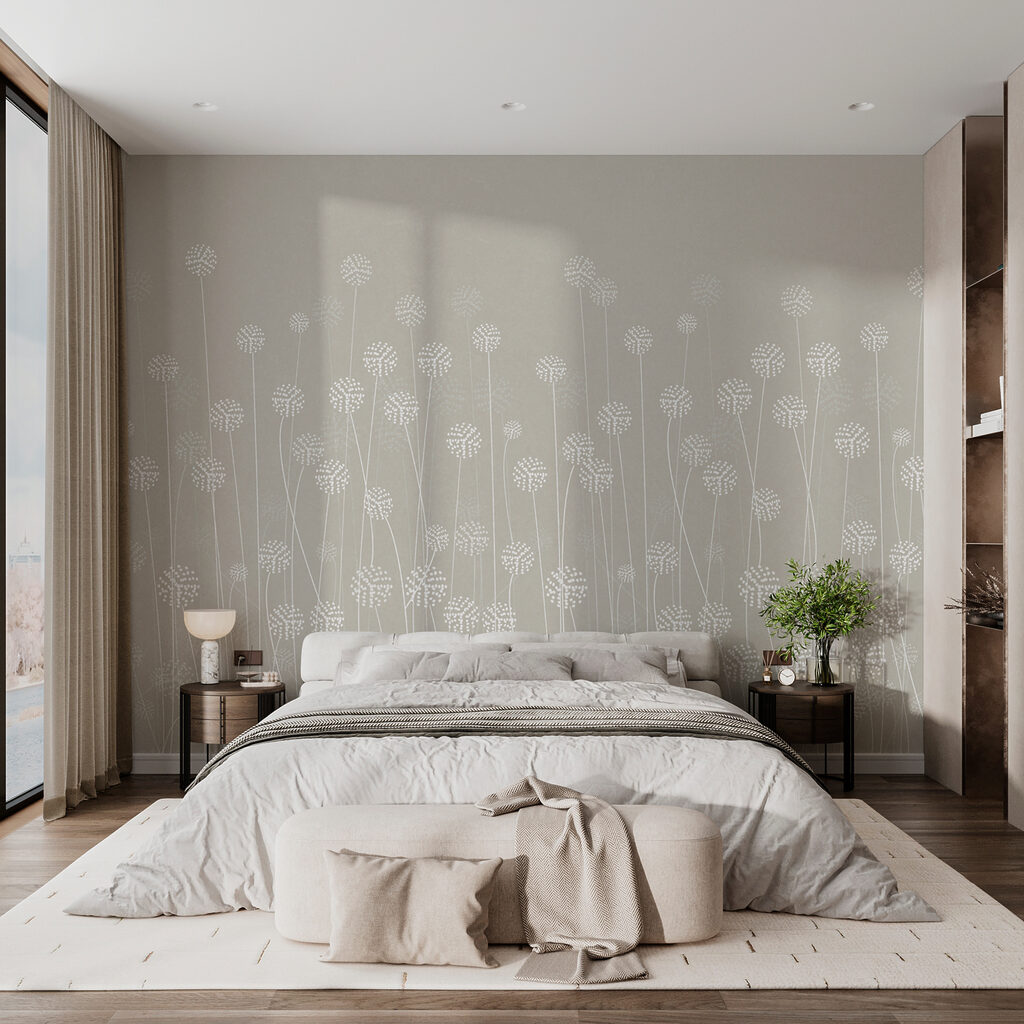Umbele albe, ritm vertical — interior 1
