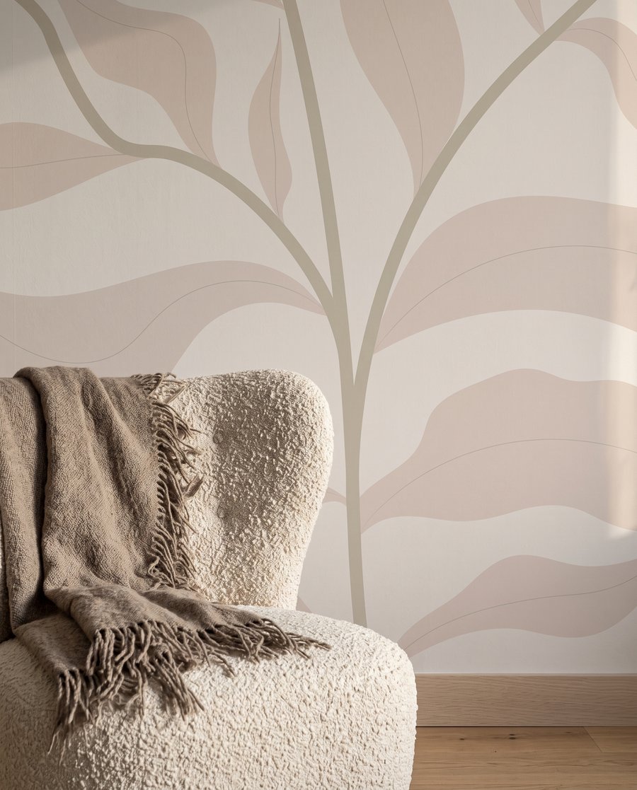 Frunze ondulate pe ramuri — interior 6