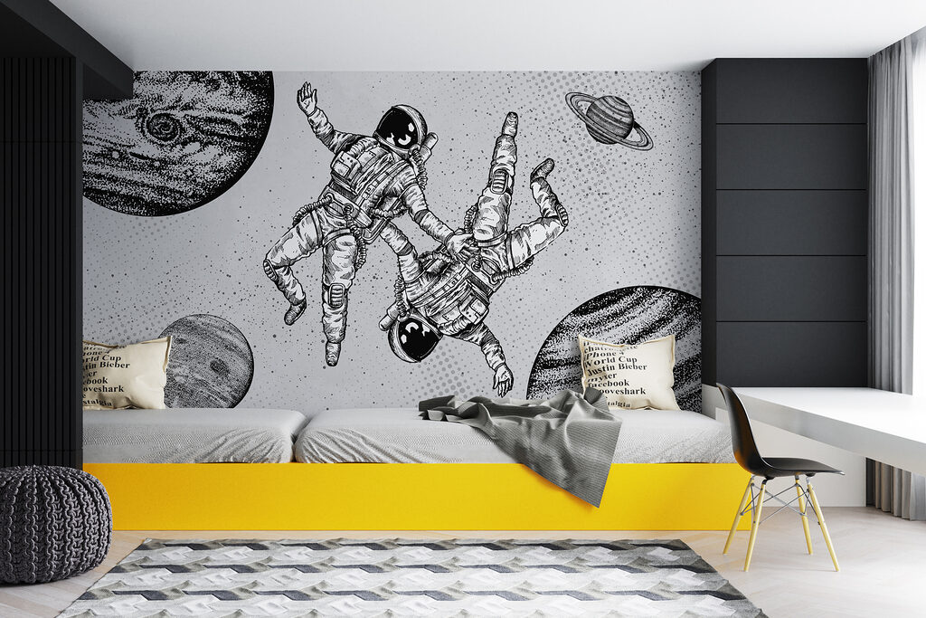 Doi astronauți printre planete — interior 1