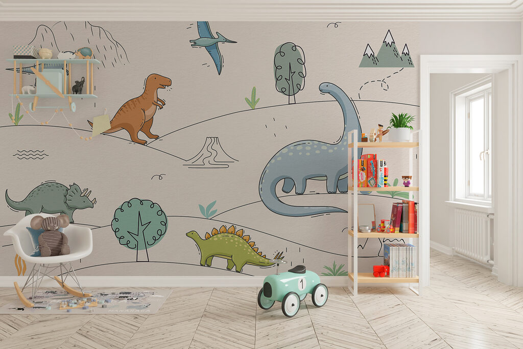 Dinozauri în contururi fine — interior 2