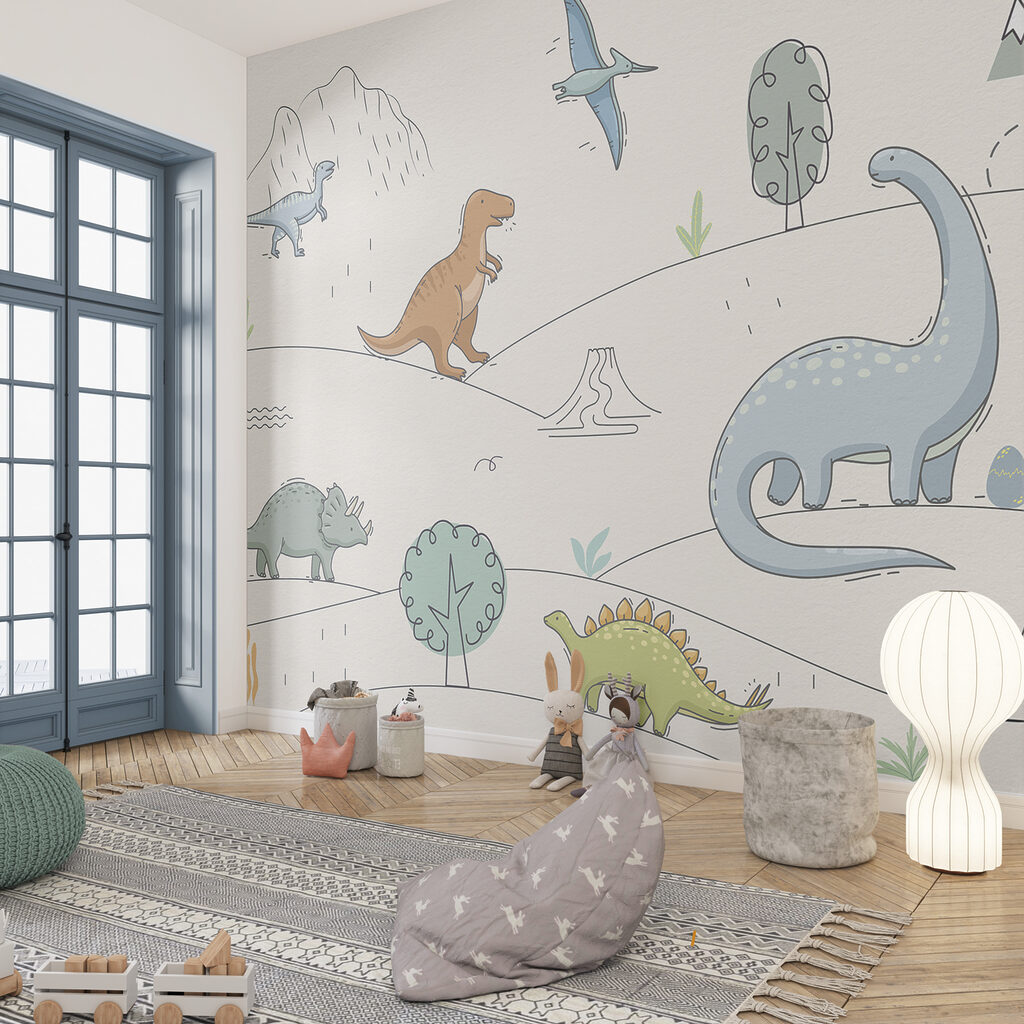 Dinozauri în contururi fine — interior 3