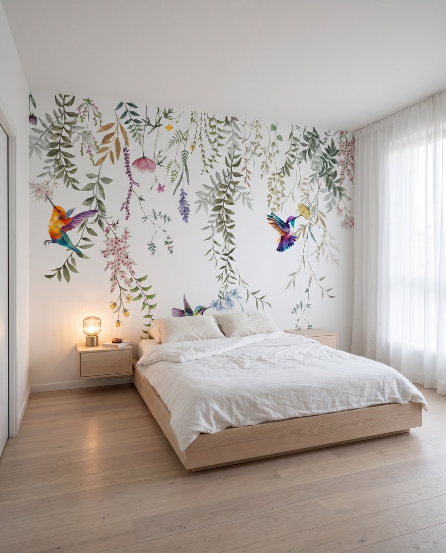 Colibri printre ghirlande — interior 2