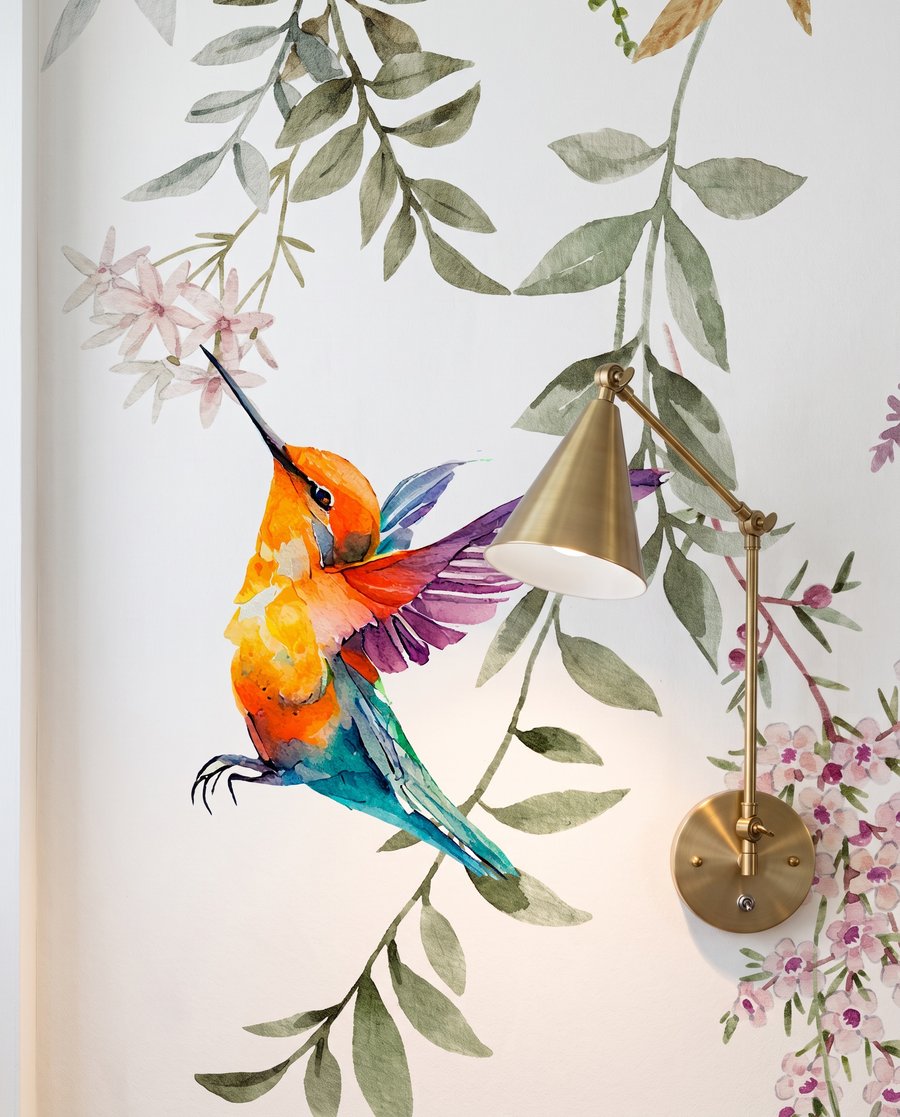 Colibri printre ghirlande — interior 3