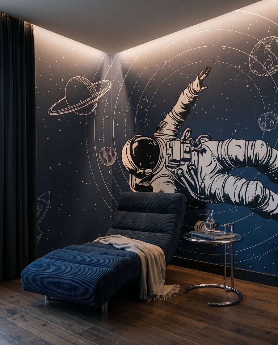 Astronaut între orbite — interior 1